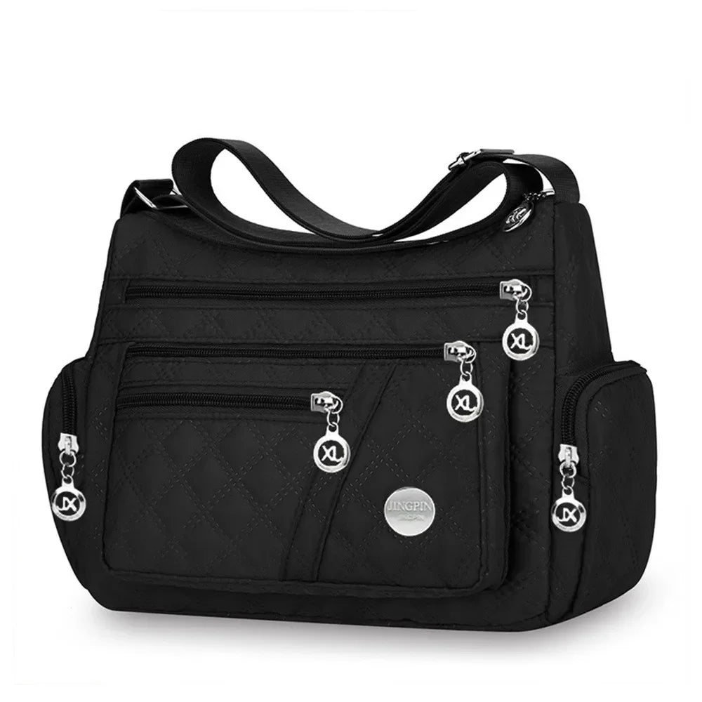 Bolso Bandolera de Nylon Acolchado Pomelo Best para Mujer...