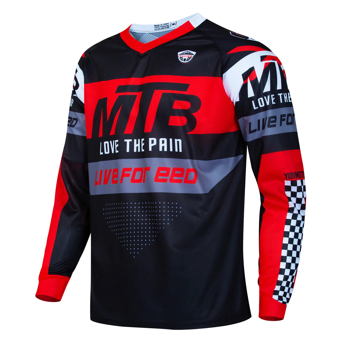 Jersey Descenso Pro Hombre 2025 MTB Carreras Transpirable Secado Rápido - Corporación Turística