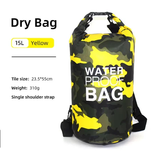 Paquete de natación de PVC, mochila seca para mujeres y h...