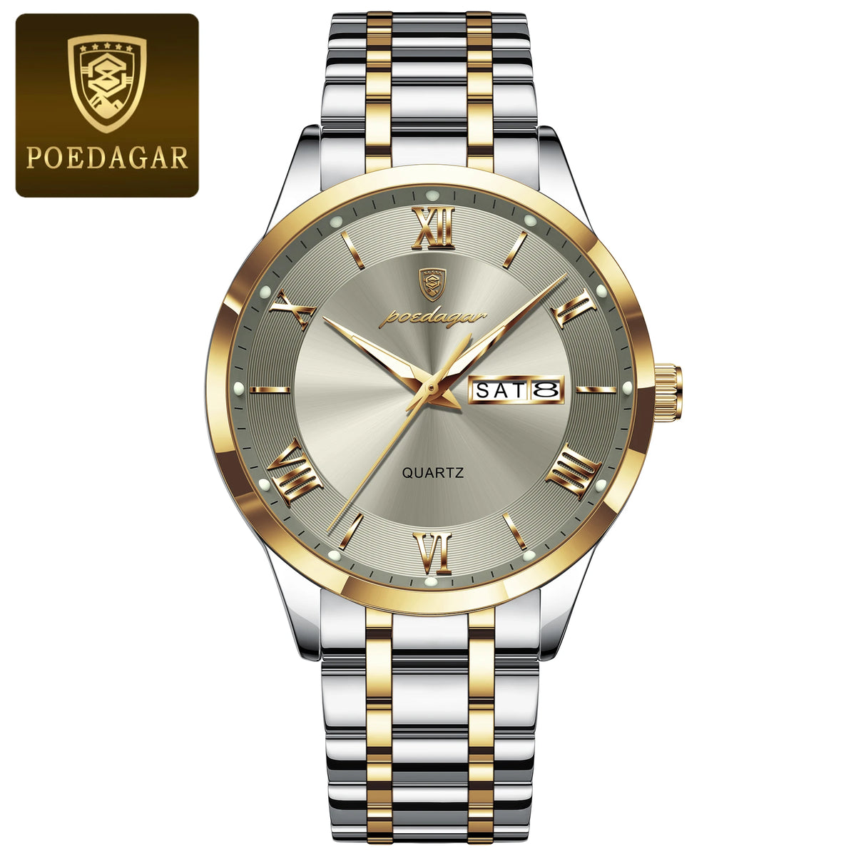 Reloj POEDAGAR de lujo a la moda para hombre, Reloj de pu...