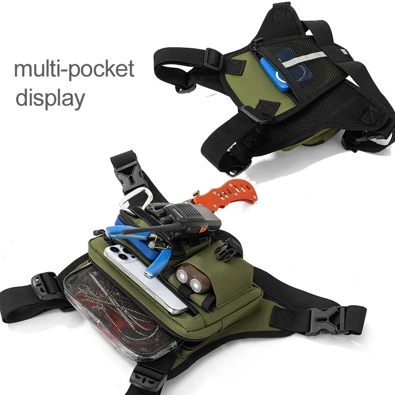 Bolsa de pecho para deportes al aire libre, chaleco, moch...