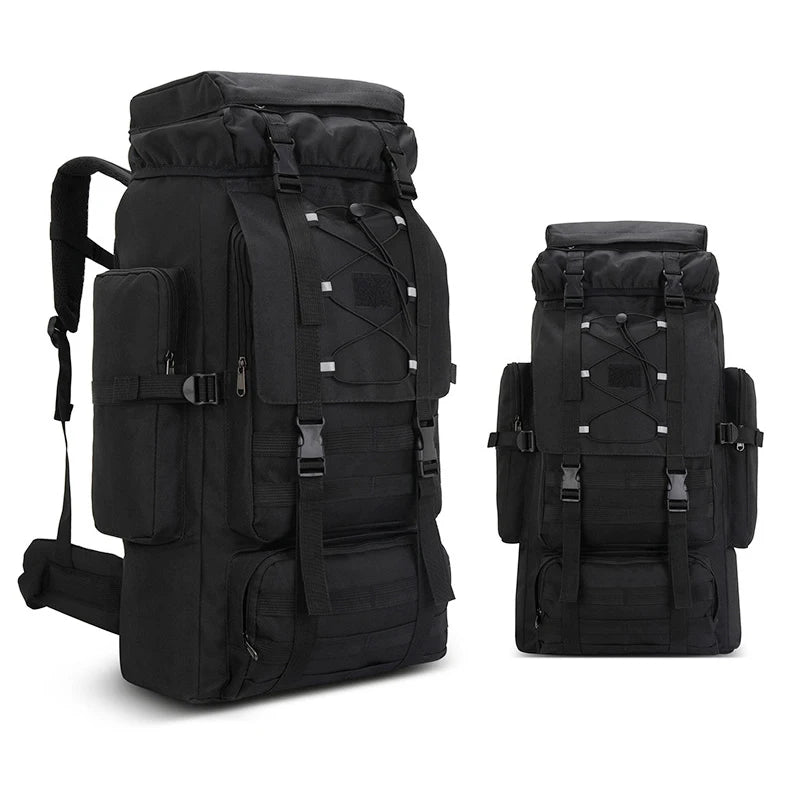 Mochila grande para acampar, bolsa de equipaje de viaje d...