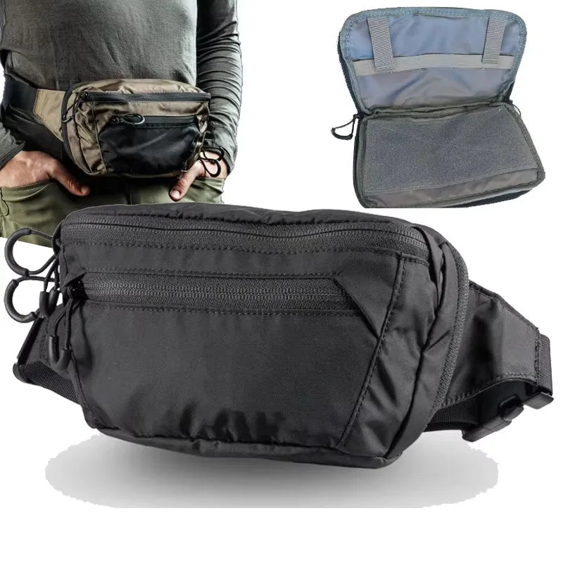 Riñonera Táctica para Hombre, para Senderismo, Escalada, ...