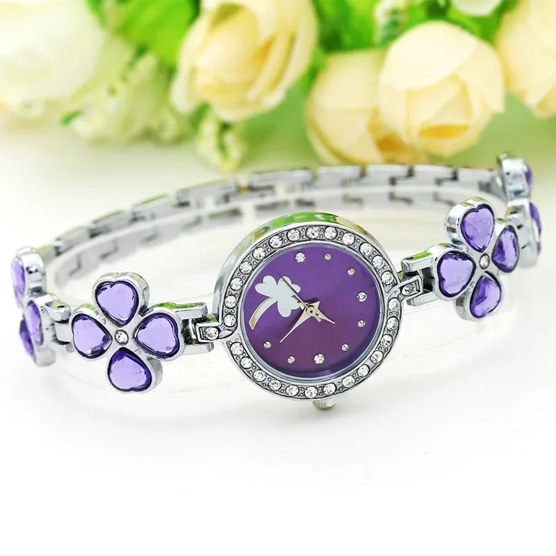Reloj de cuarzo de diamante cuadrado para mujer, reloj de...