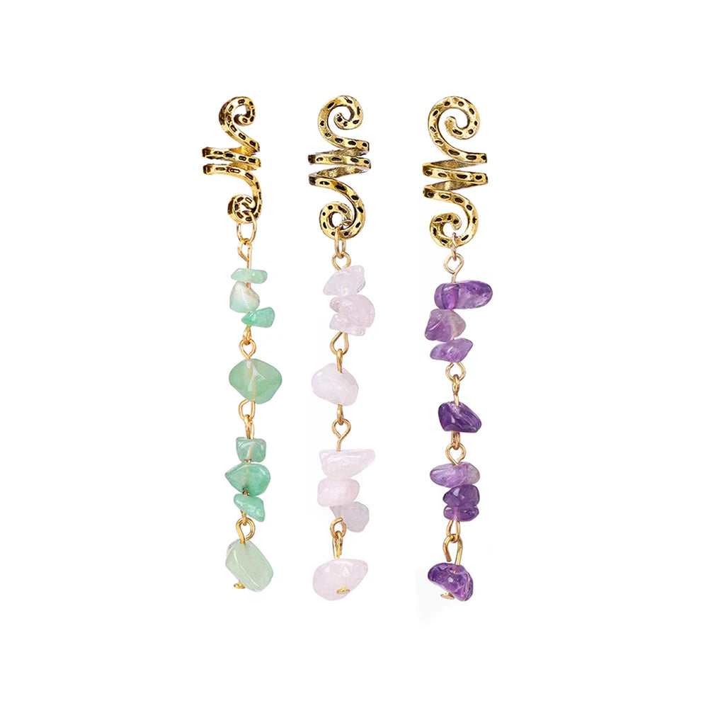 Colgante de piedra Natural para mujer y niña, accesorios ...