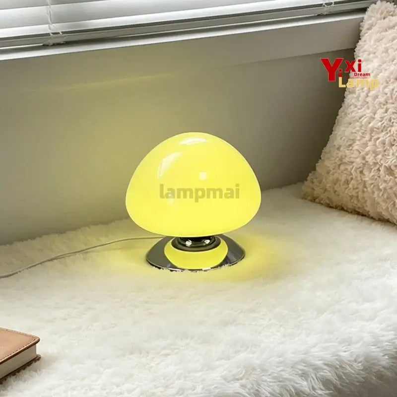 Lámpara de Mesa de Cristal de Murano con Forma de Disco, ...