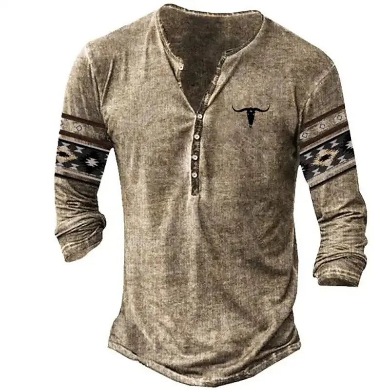 Camiseta Vintage Yellowstone Ruta 66 Hombre Manga Larga - Corporación Turística