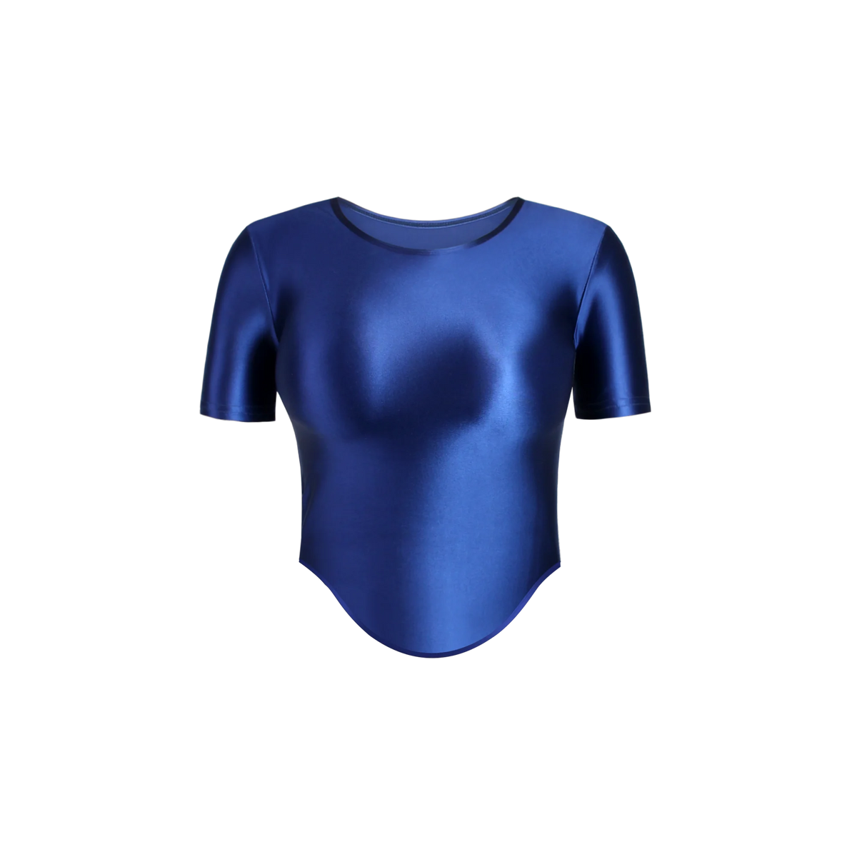 Camiseta elástica brillante y suave para mujer MJINM, cam...