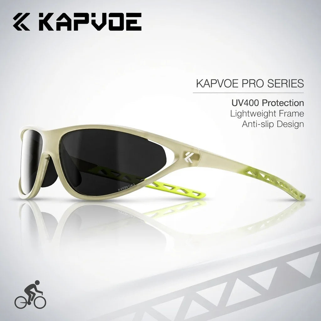 Gafas de Ciclismo Kapvoe Fashion para Hombre, Gafas de Ci...