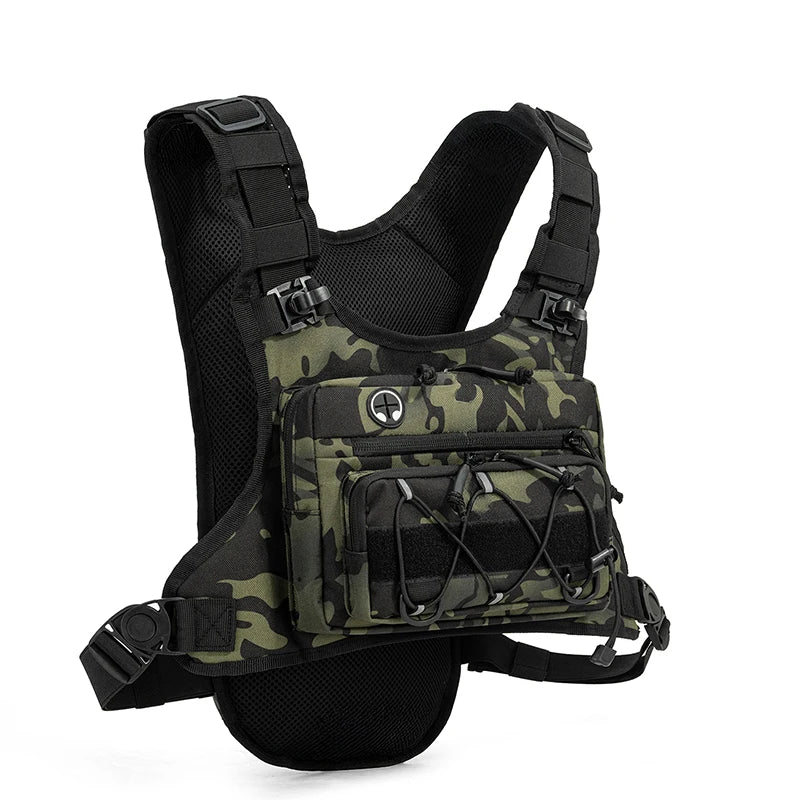 Mochila Táctica Running Scione: Chaleco Deportivo Unisex para Senderismo