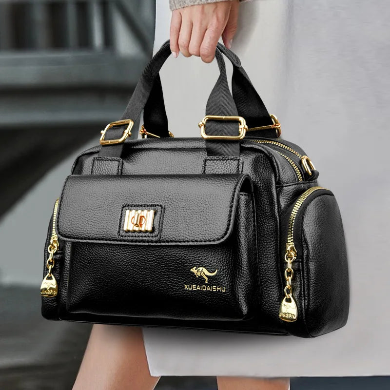 Bolso y bolso de diseñador de lujo, bolso de hombro de al...