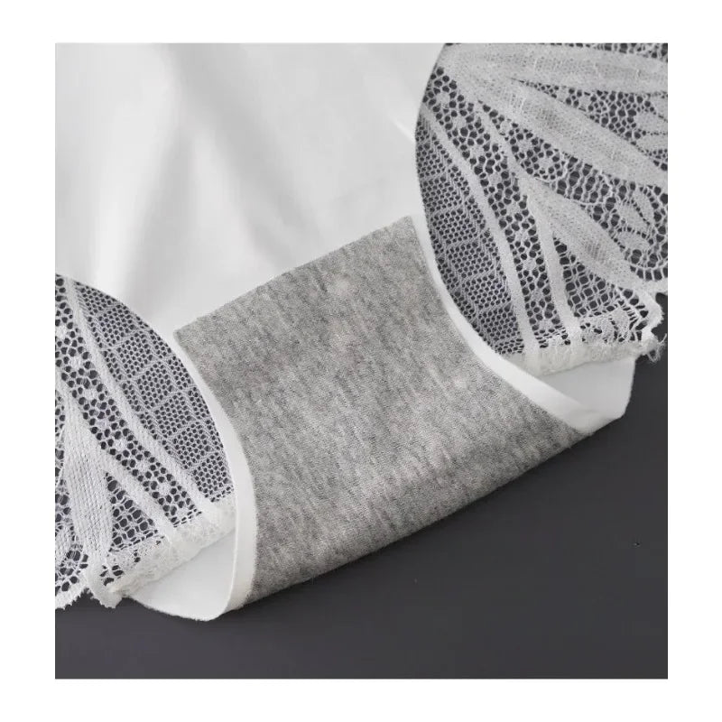 Elegant matching lace couple's underwear set featuring sexy boxer briefs by Corporación Turística, displayed on a neutral background.