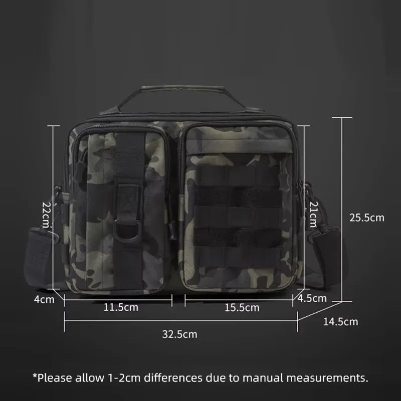 Bolsos tácticos de senderismo, bolso de hombro para acamp...