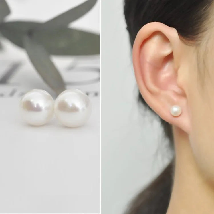 Pendientes de borla de perlas de moda coreana con aguja d...