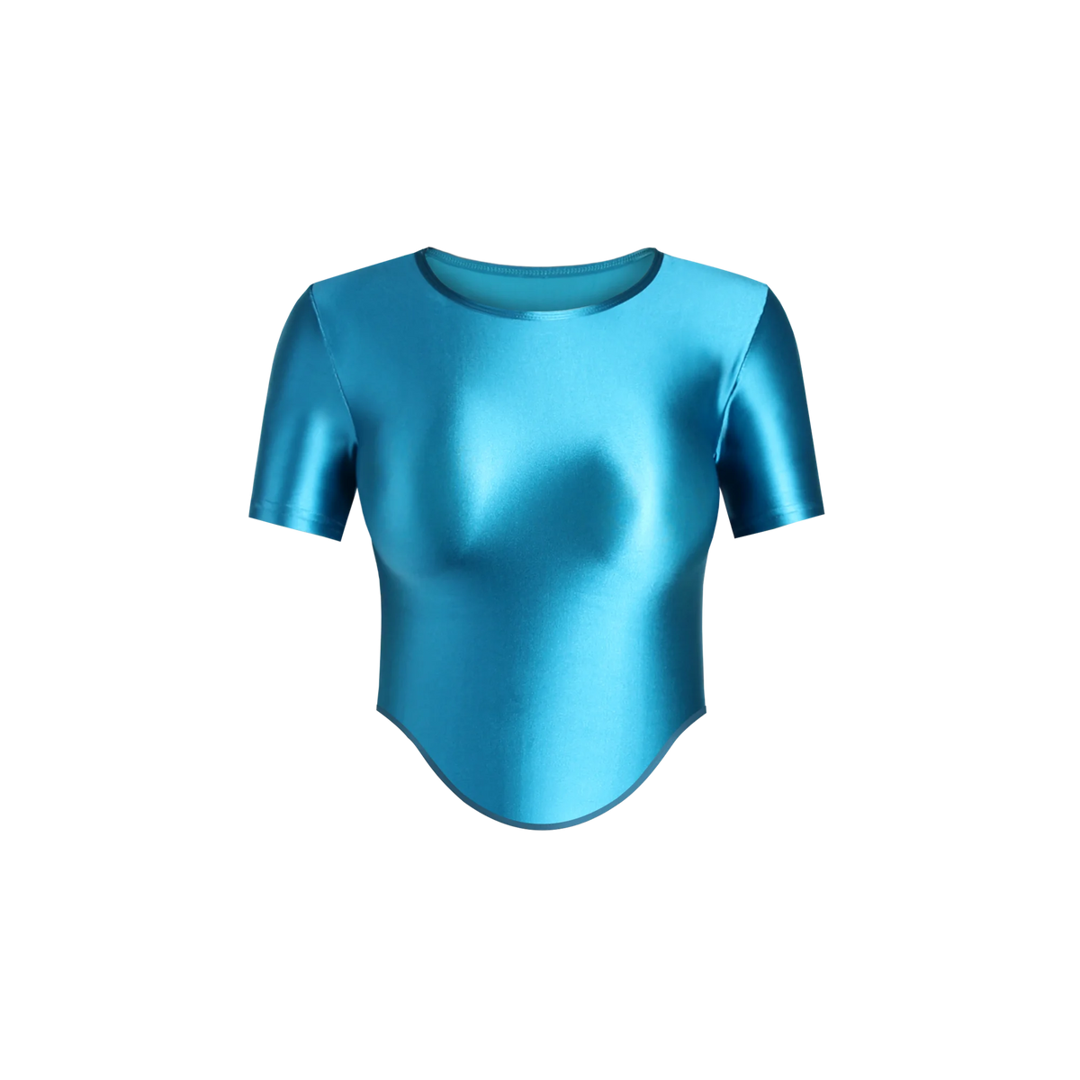 Camiseta elástica brillante y suave para mujer MJINM, cam...