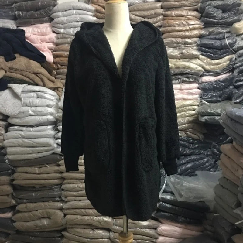 Sudadera de lana de 12 colores, cárdigans largos, Otoño I...