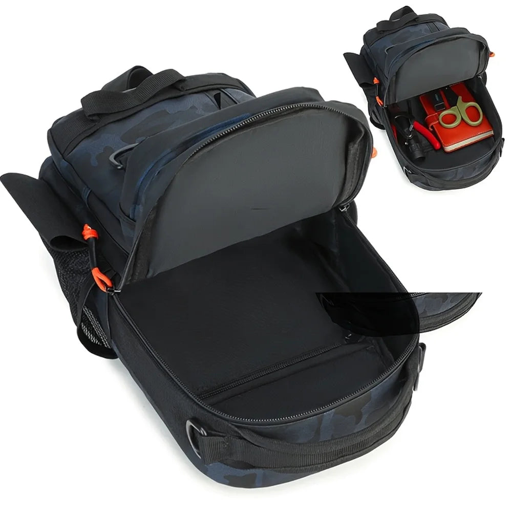 Bolsa de pecho con señuelo de pesca táctica, accesorios p...