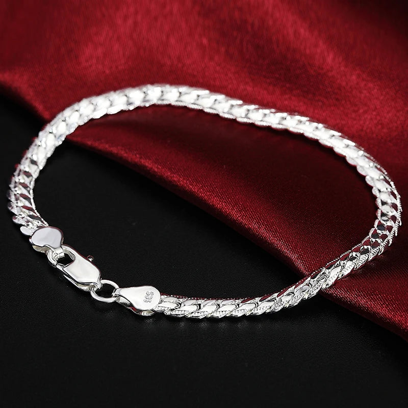 Fine Brands - Juego de Joyería de Plata de Ley 925 con Ca...