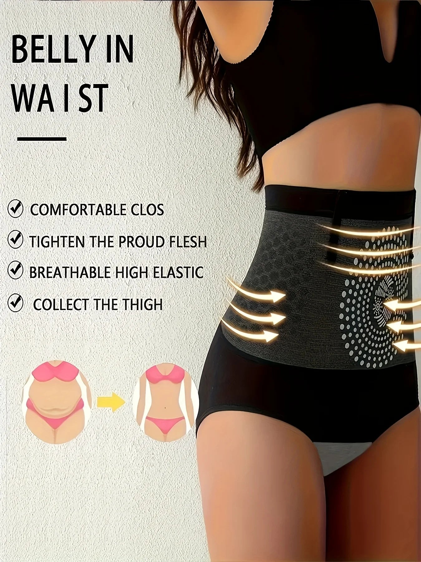Braguitas Moldeadoras de Cintura Alta para Mujer, Ropa In...