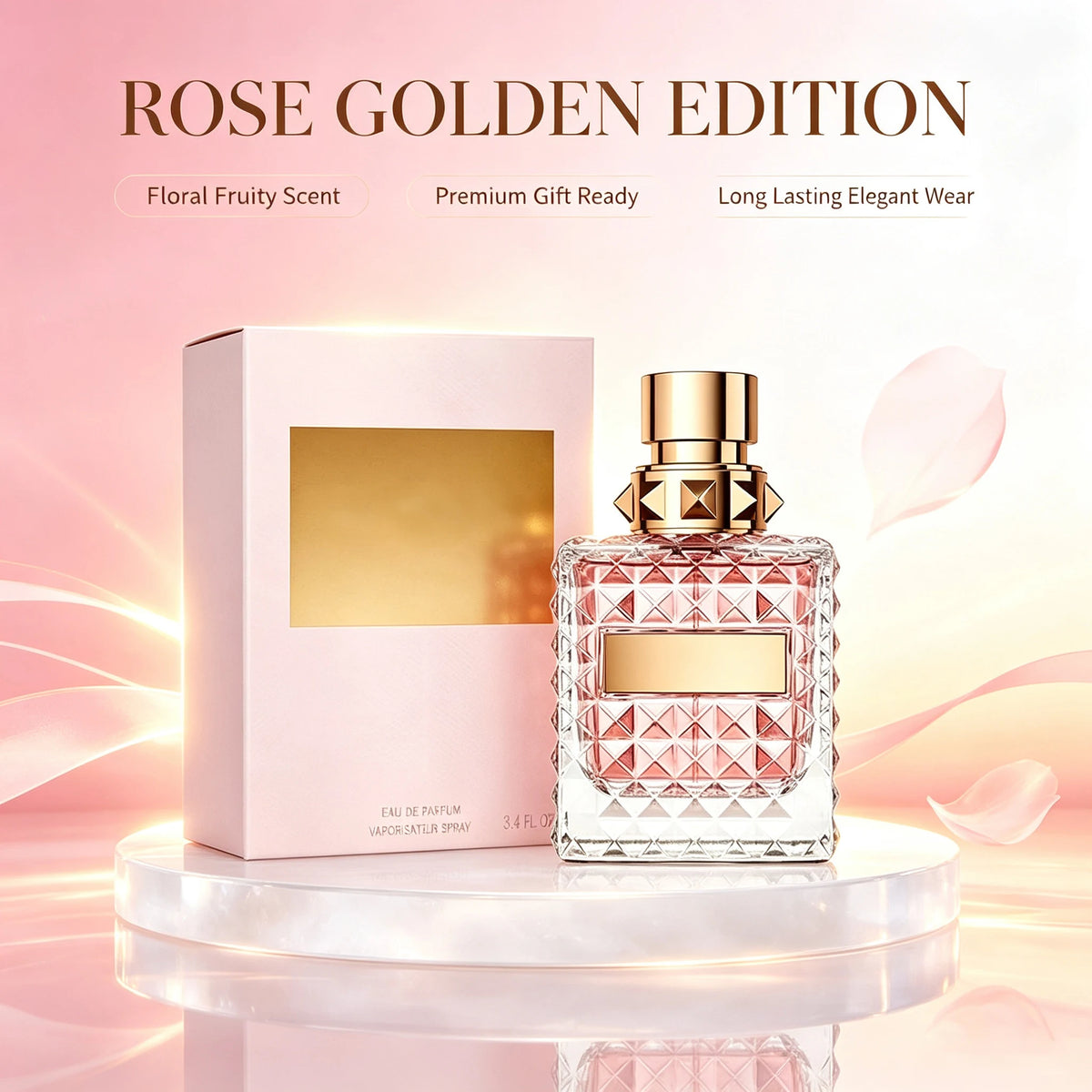 Nueva Llegada Donna EDP 100ml 3.4oz Bergamota Rosa Búlgar...