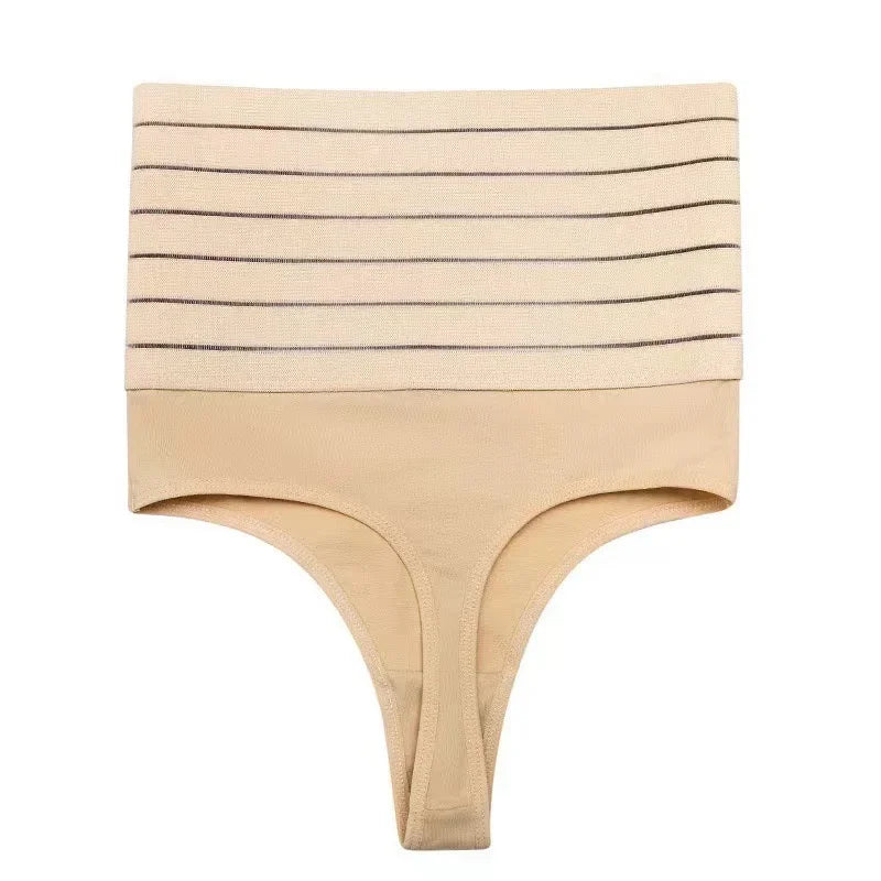 High-waisted shaping underwear for women, set of 2, from Corporación Turística, shown on a model with smooth fit and comfortable design.