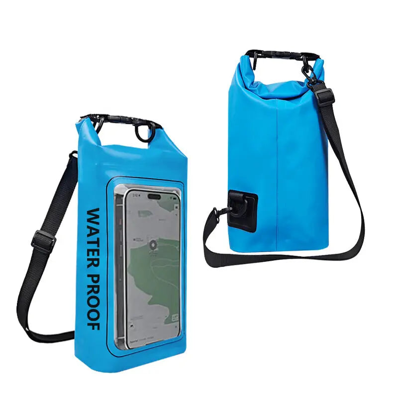 Bolsa Impermeable de PVC de 2L para Natación, con Pantall...