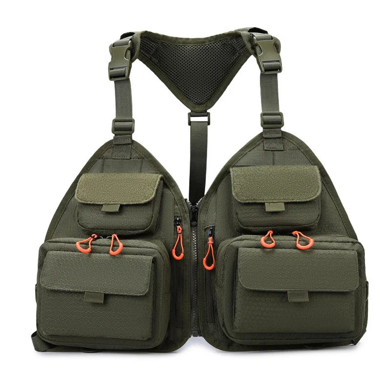Chaleco Táctico de Pesca y Camping para Hombre y Mujer, c...