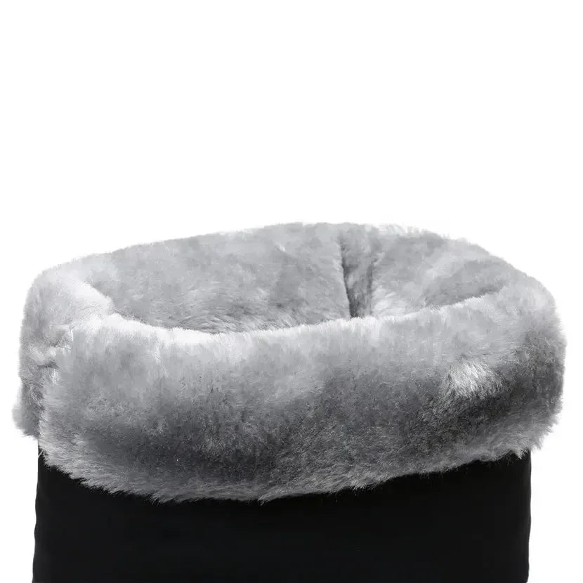 Botas de Nieve para Mujer 2026, Cálidas, de Felpa, Cuero ...