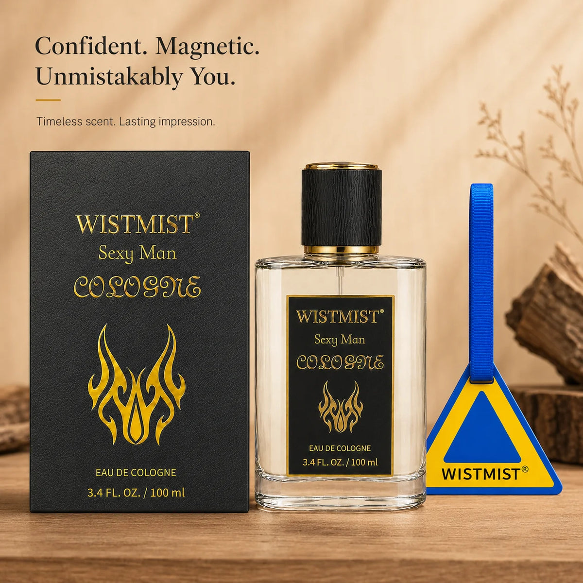 WISTMIST Colonia Sexy para Hombre 100ml, Eau de Cologne e...