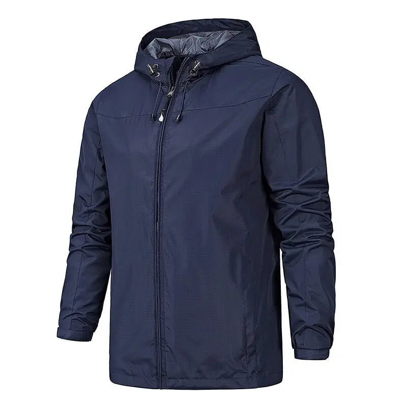Spring and fall new fashion waterproof cardigan by Corporación Turística, shown in a stylish, lightweight design for transitional seasons.