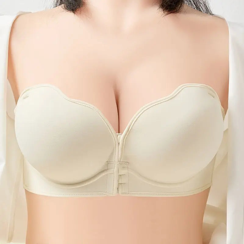 Push-up strapless bra by Corporación Turística with extreme lift effect, featuring a sleek design and supportive fit.