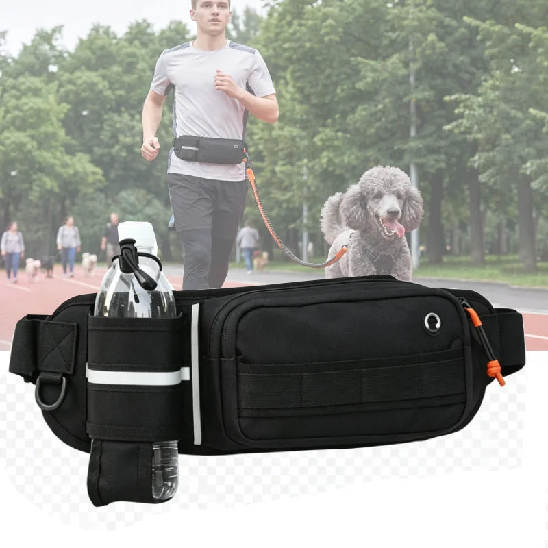 Riñonera táctica para hombre, para correr, motocicleta, d...