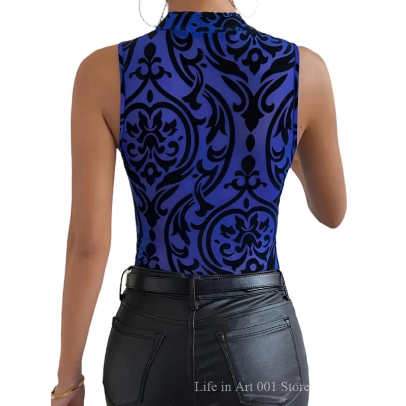 Traje de baño Sexy elegante Floral para mujer, medias de ...