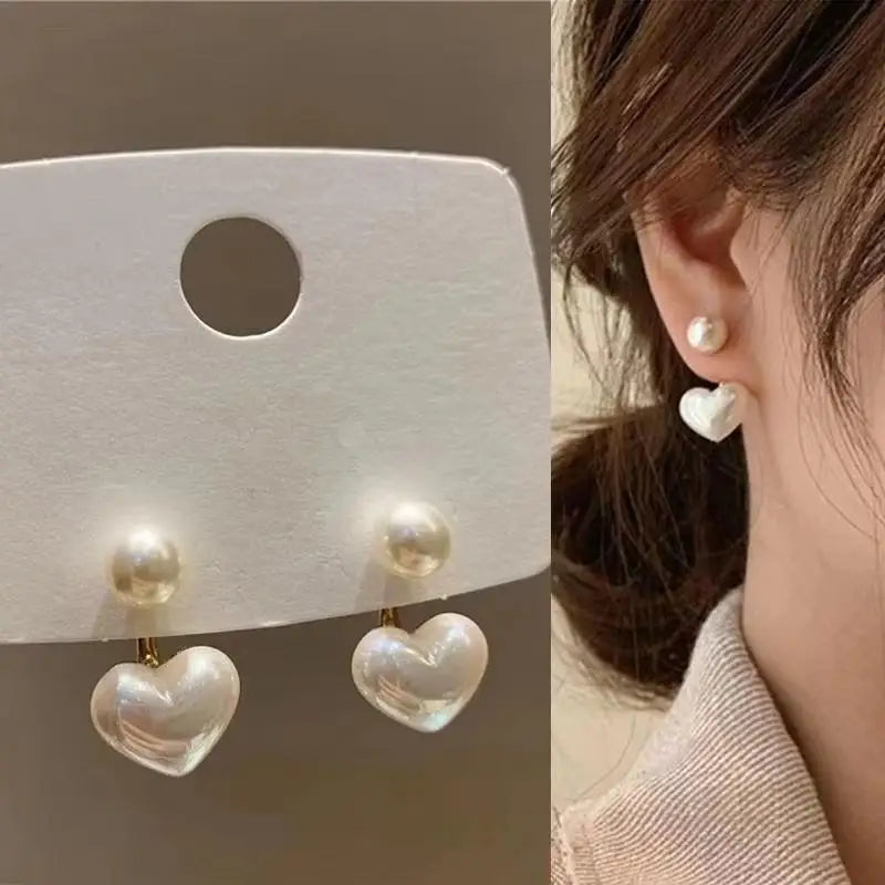 Pendientes colgantes de circonio de moda coreana para muj...
