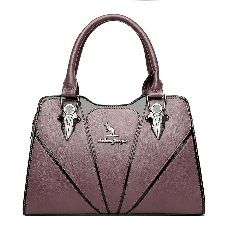 Luxury designer women's handbags with elegant leather finishes and stylish details, perfect for sophisticated fashion.