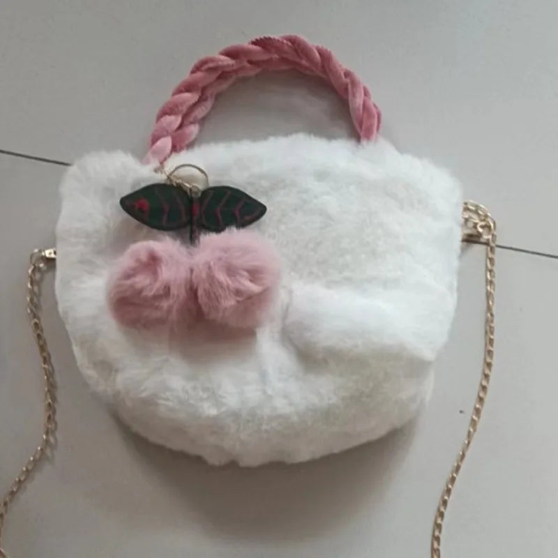 Nuevos bolsos de moda para mujer, bolso de mano de felpa ...