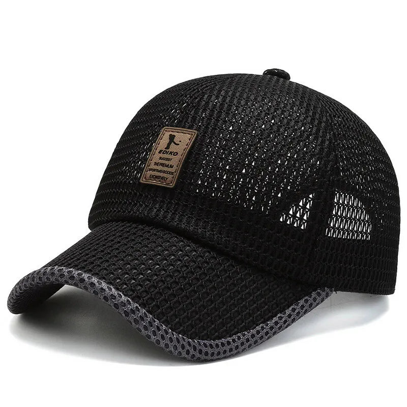 Gorra Malla Verano Unisex Transpirable Deportiva Correr Outdoor - Corporación Turística
