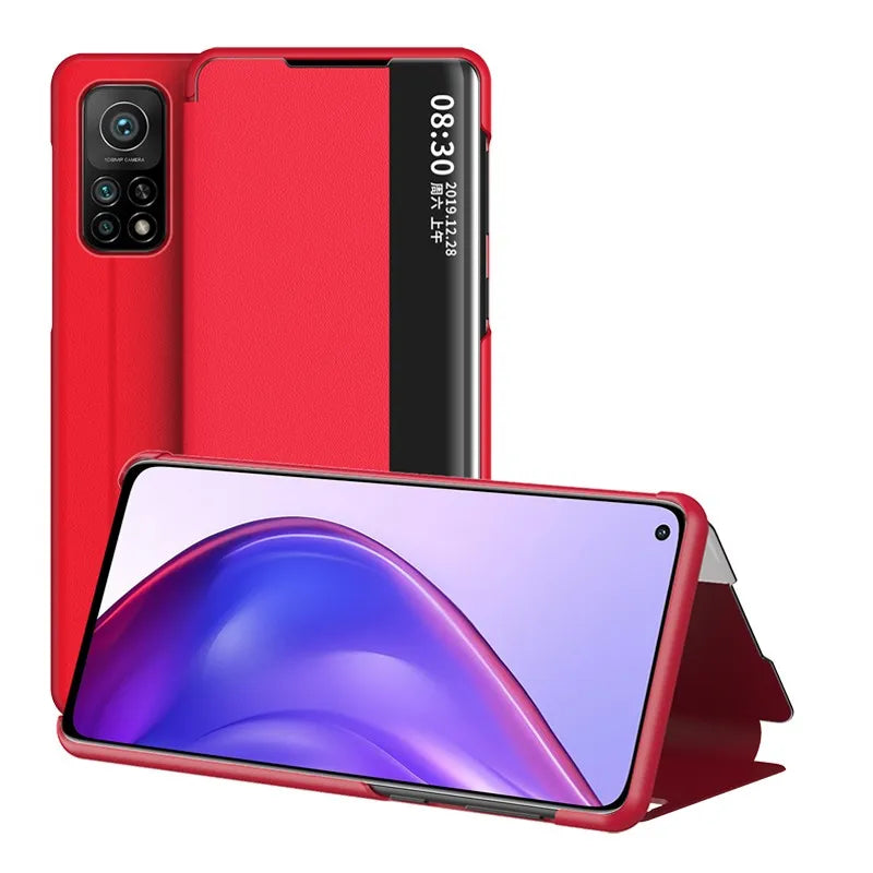 Leather wallet-style phone case for Samsung Galaxy S26 Ultra, designed by Corporación Turística, with card slots and secure closure.