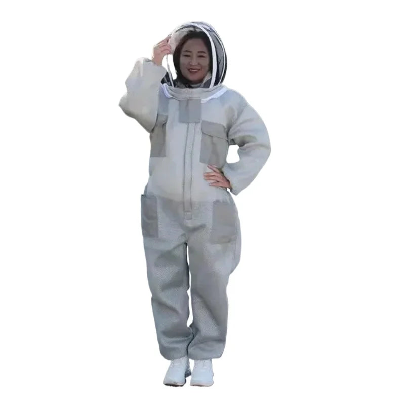 Bee protection suit for beekeeping by Corporación Turística, lightweight protective clothing for apiary safety and comfort