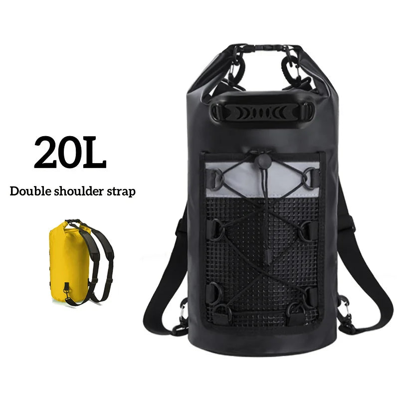 Paquete de natación de PVC, mochila seca para mujeres y h...