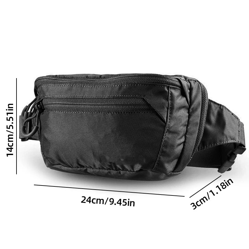 Riñonera Táctica para Hombre, para Senderismo, Escalada, ...