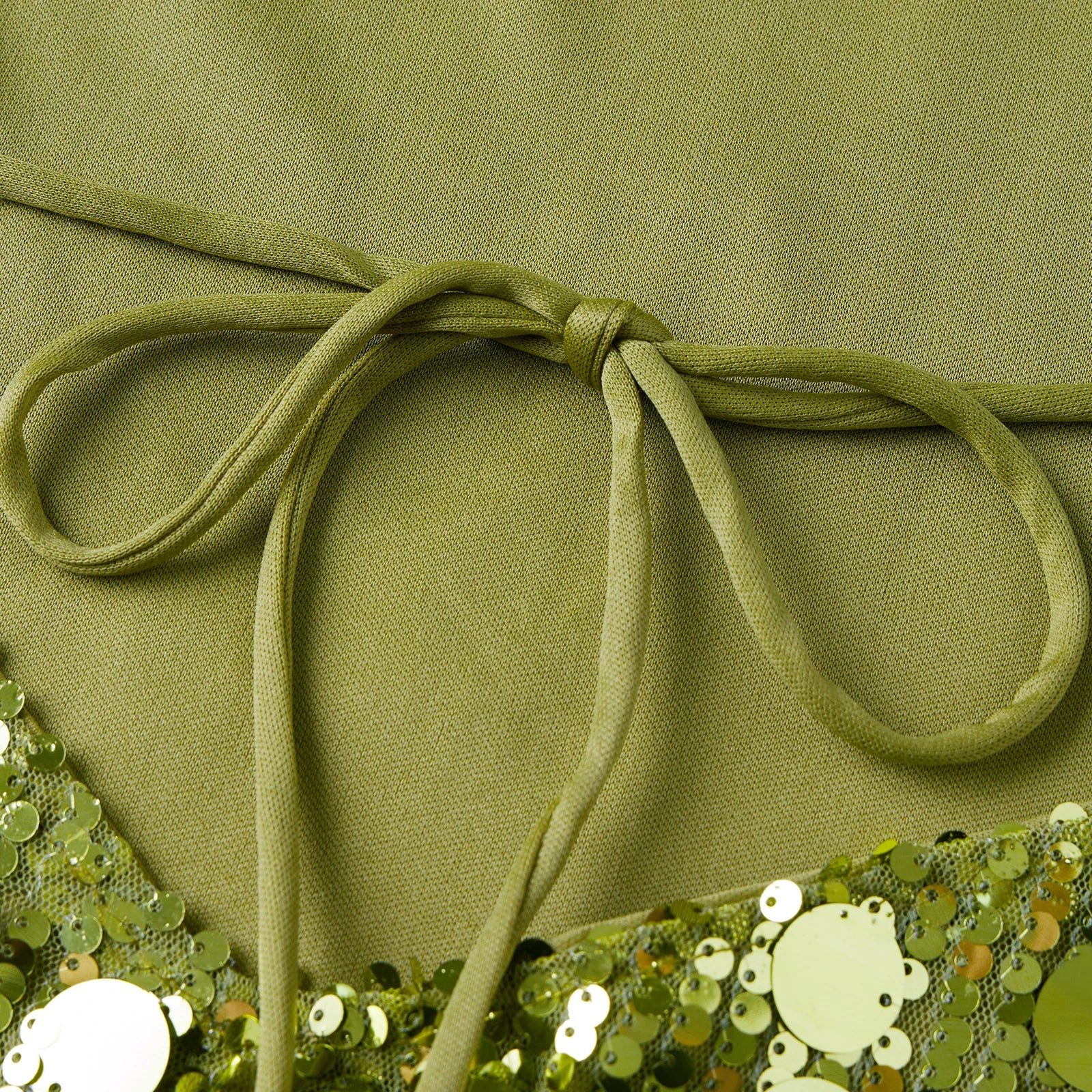 Vestido Mini Halter de Lentejuelas para Mujer, Ropa de Fi...