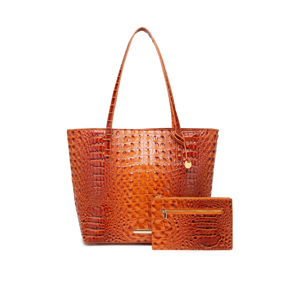 Conjunto de bolsos de mano con textura en relieve para mu...