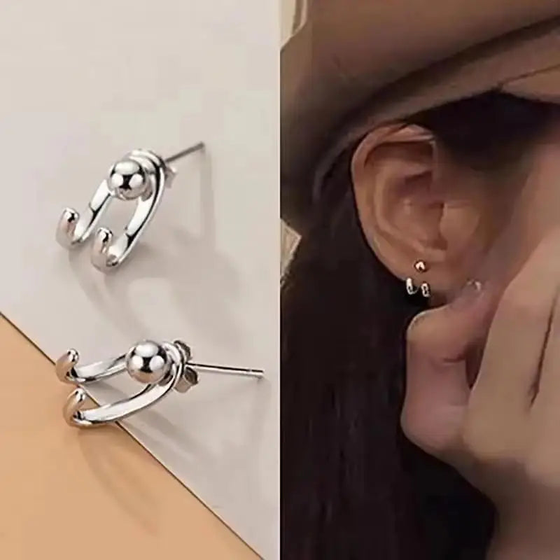Pendientes colgantes de circonio de moda coreana para muj...