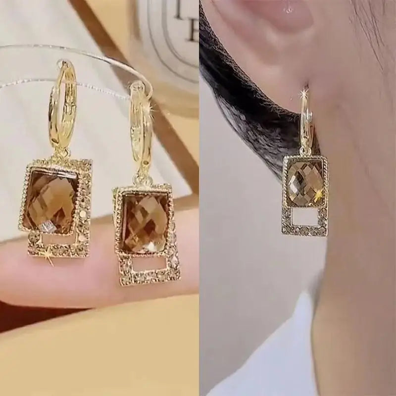 Pendientes de borla de perlas de moda coreana con aguja d...