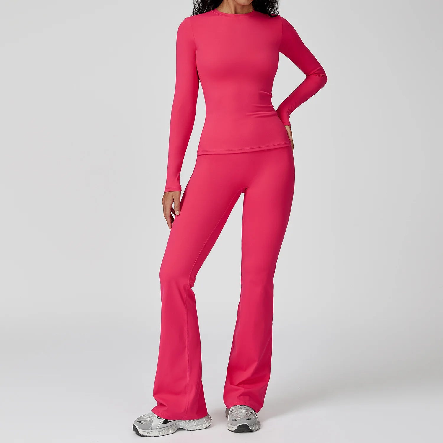 Conjunto de Yoga, 2 uds., ropa deportiva, trajes deportiv...
