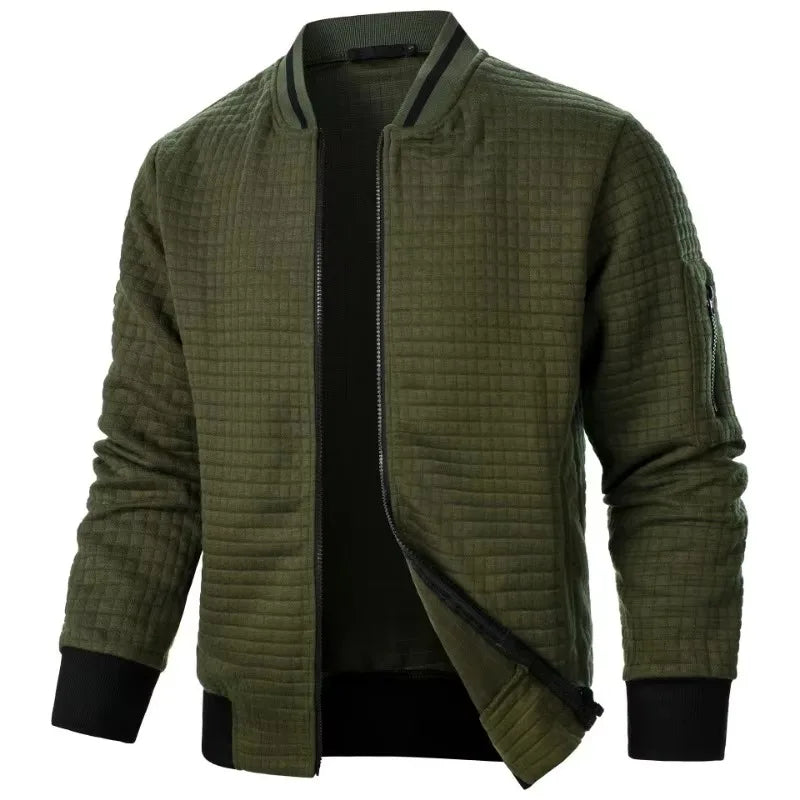 Chaqueta Baseball Otoño Hombre ANIMAL GAME Cálida Cremallera - Corporación Turística