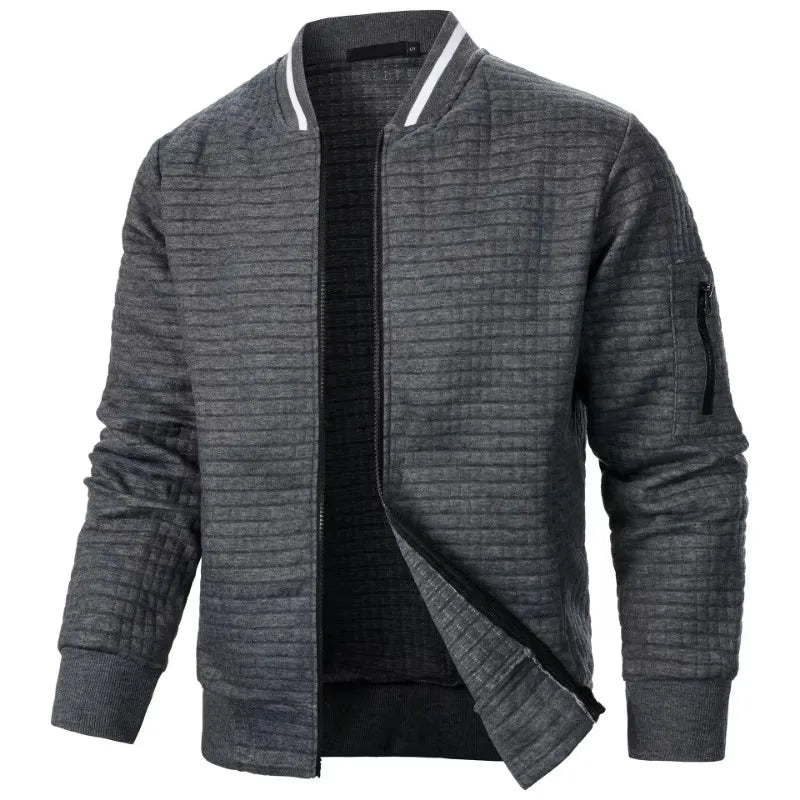 Chaqueta Baseball Otoño Hombre ANIMAL GAME Cálida Cremallera - Corporación Turística