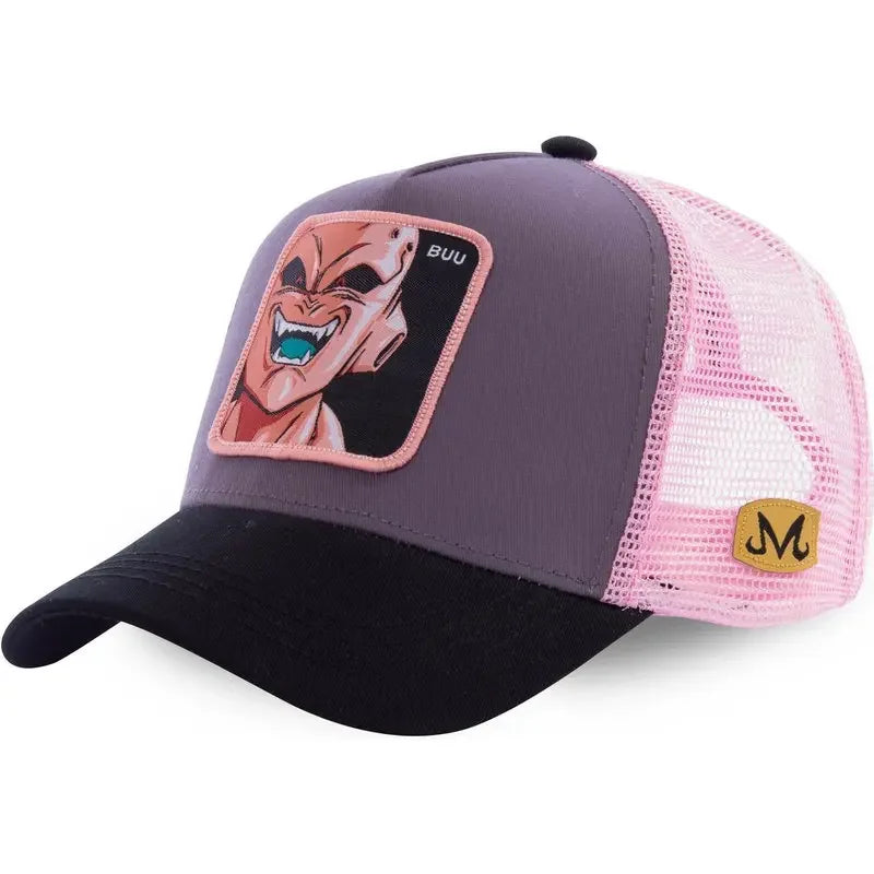 Gorra Dragon Ball Son Goku Verano Bordada Hip Hop Malla Ajustable - Corporación Turística