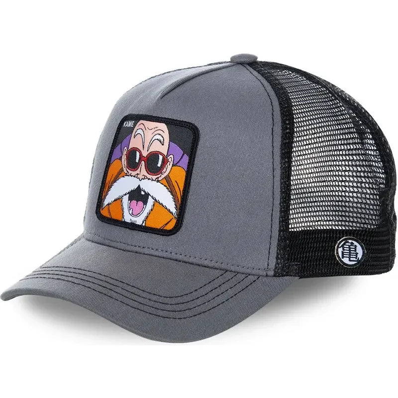 Gorra Dragon Ball Son Goku Verano Bordada Hip Hop Malla Ajustable - Corporación Turística